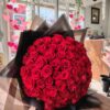 Ramo de rosas rojas
