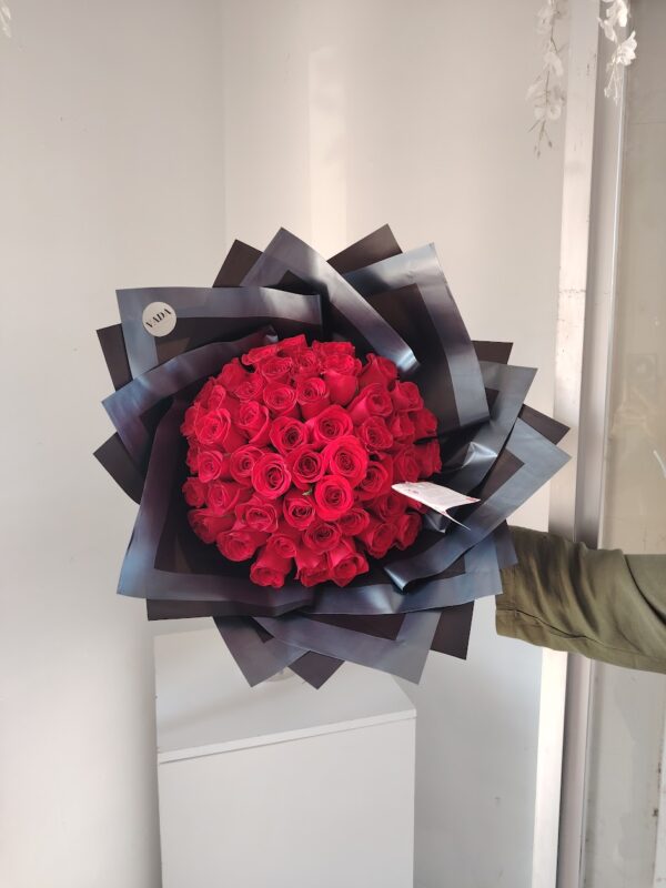 Ramo de rosas rojas