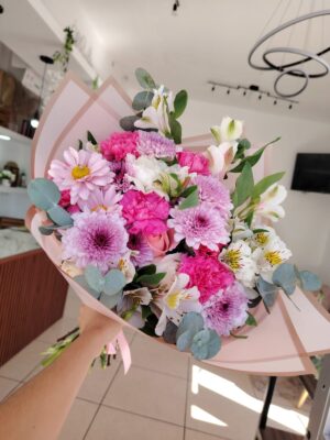 Ramo mixto tonos lilas