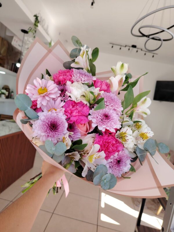 Ramo mixto tonos lilas