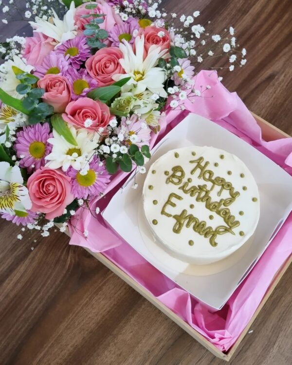 Kit Cumpleañero (Pastel y flores)