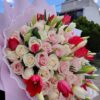 IMG_20250830_150223 Ramo de tulipanes y rosas