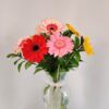 Florero gerbera mixta